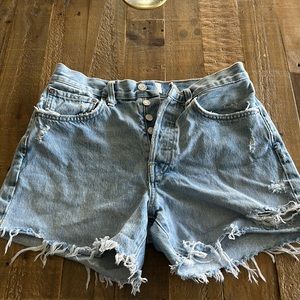 Agolde parker long shorts in Swapmeet